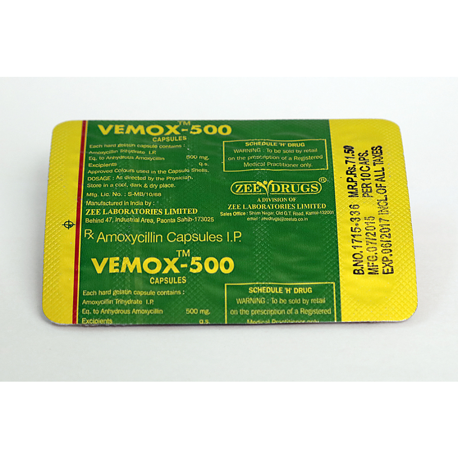 Vemox 500 (Amoxicillin)