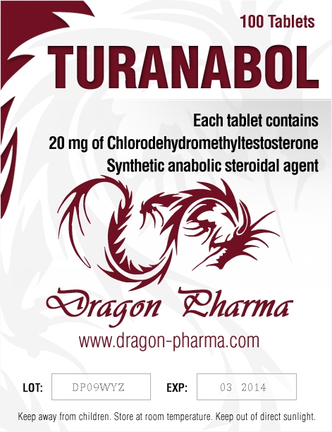 Turanabol 20 (chlorodehydromethyltestosterone)
