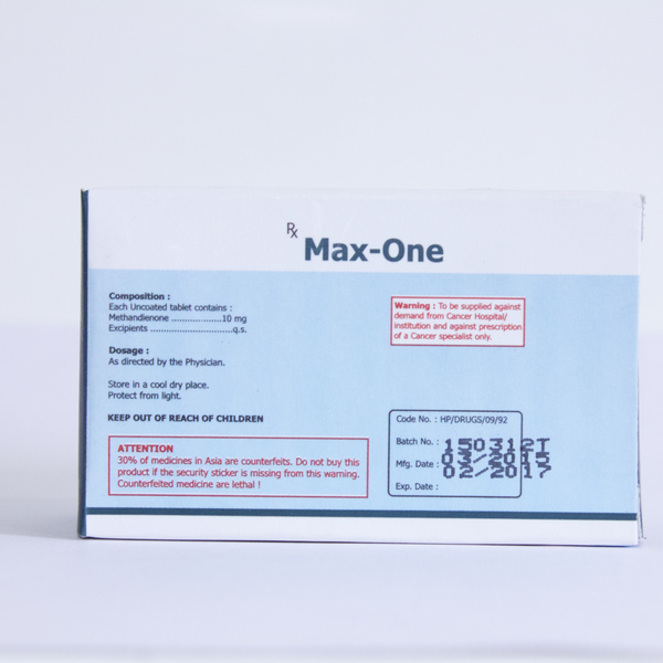 Max-One (methandienone oral)